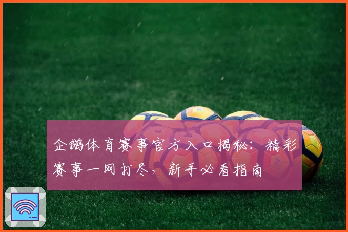 企鹅体育赛事官方入口揭秘：精彩赛事一网打尽，新手必看指南